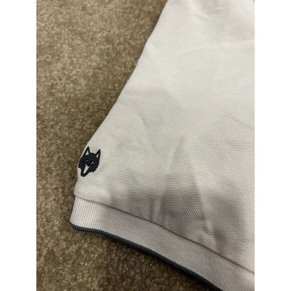 Greyson White/ Grey Stripes Baltusrol Performance Mens Golf Polo Size XLarge - Picture 6 of 7